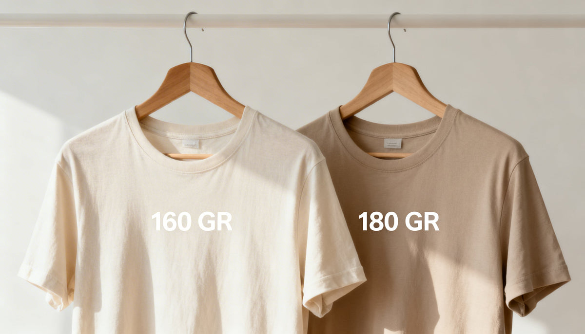 Toptan 160 Gram Tişört Ile 180 Gram Arasındaki Fark Gerçekten Hissediliyor Mu?