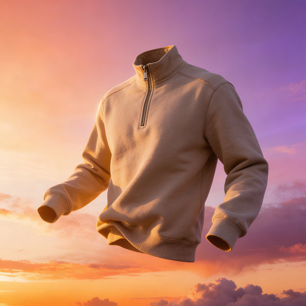 Yarım Fermuarlı Sweatshirt