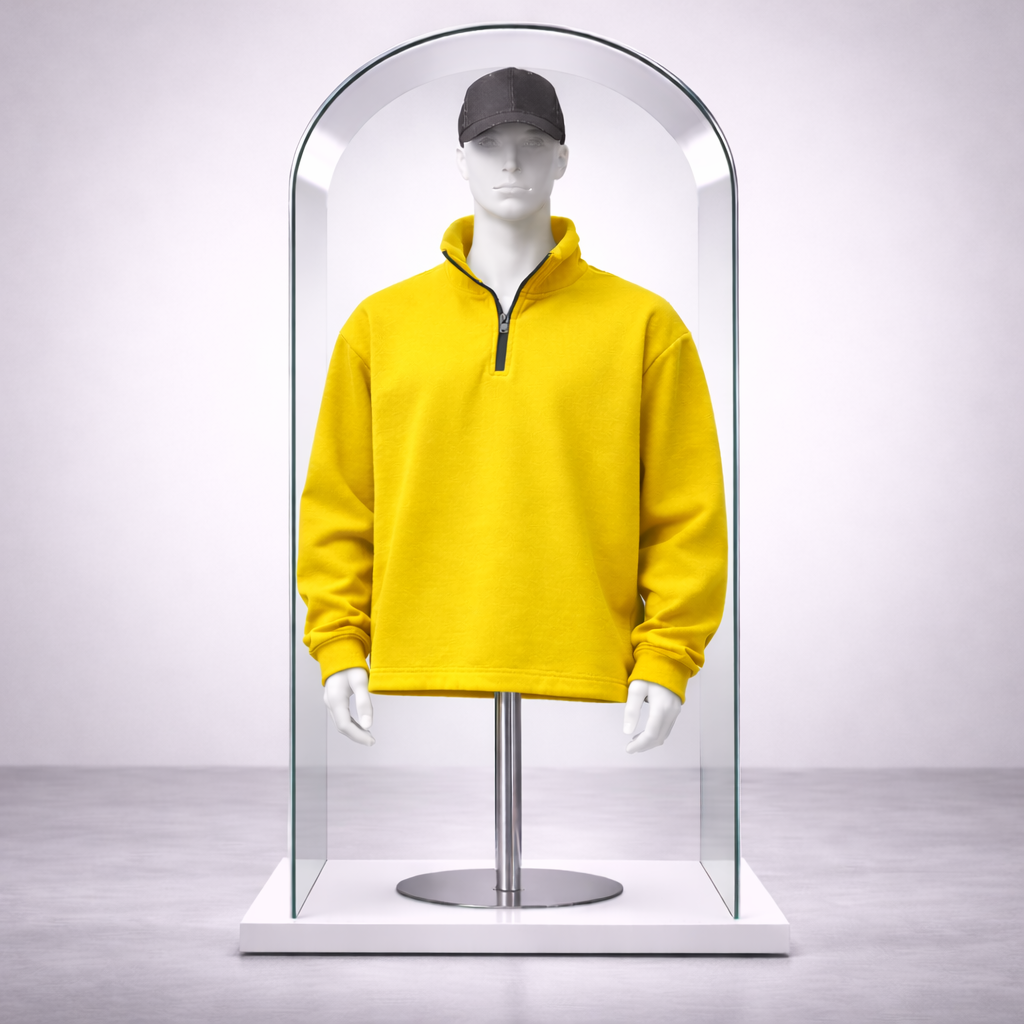 Toptan Yarım Fermuarlı Kışlık Polar Mont 5'li Seri