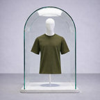 Toptan Unisex Loose Fit Bisiklet Yaka Tişört 5'li Seri