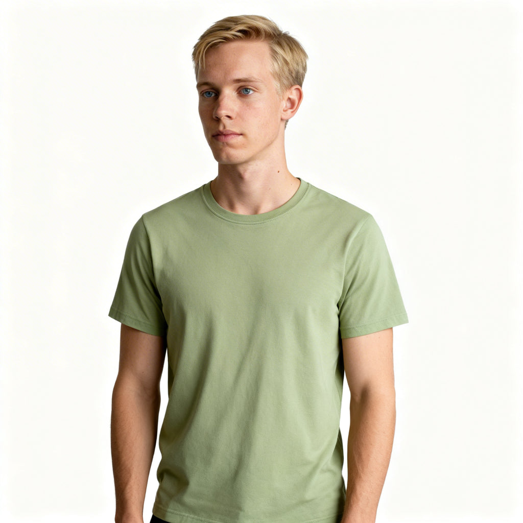 Toptan Tişörtify Unisex Bisiklet Yaka Tişört 5'li Seri