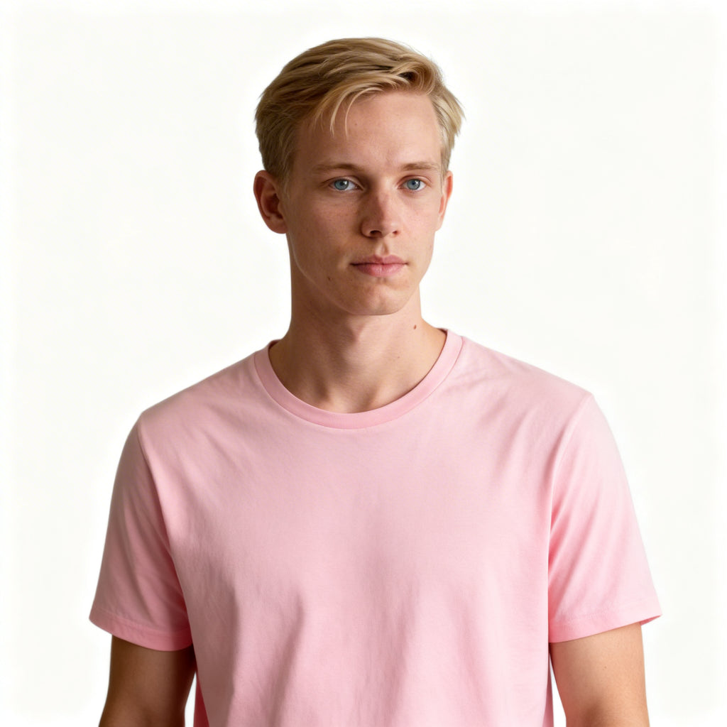 Toptan Tişörtify Unisex Bisiklet Yaka Tişört 5'li Seri