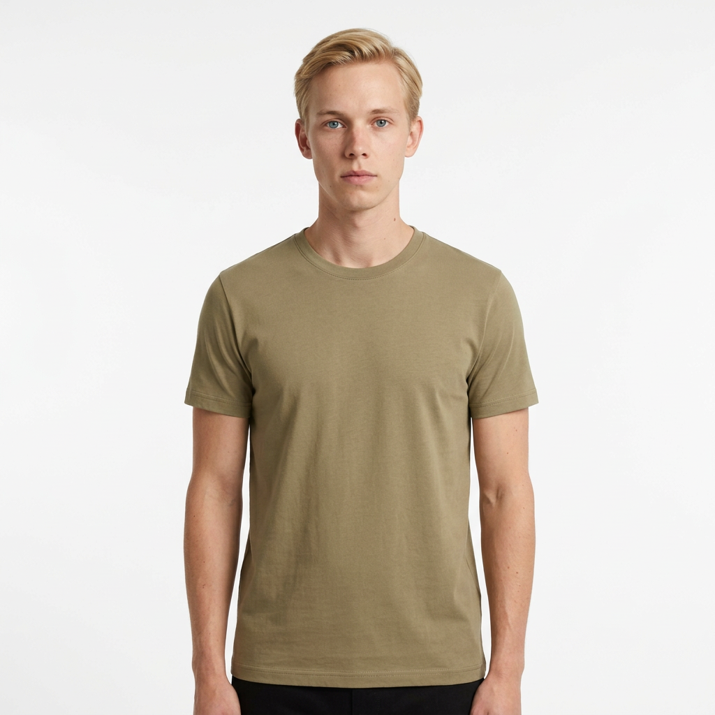 Toptan Tişörtify Unisex Bisiklet Yaka Tişört 5'li Seri