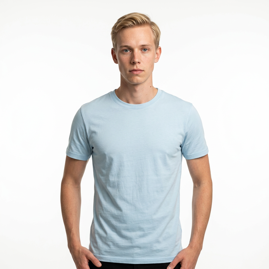 Toptan Tişörtify Unisex Bisiklet Yaka Tişört 5'li Seri