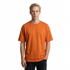 Toptan Unisex Loose Fit Bisiklet Yaka Tişört 5'li Seri