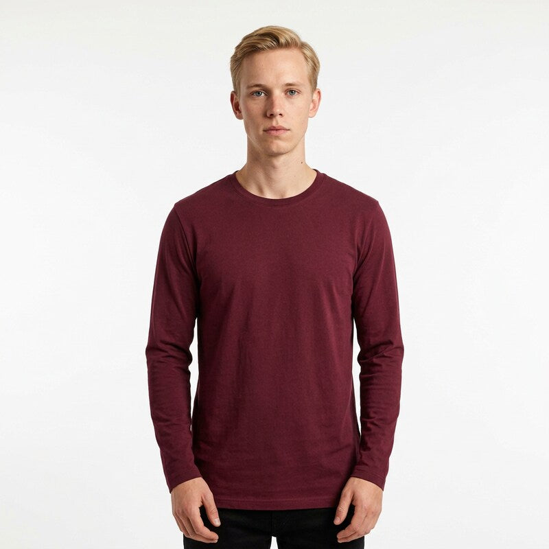 Toptan Unisex Uzun Kol Tişört 5'li Seri