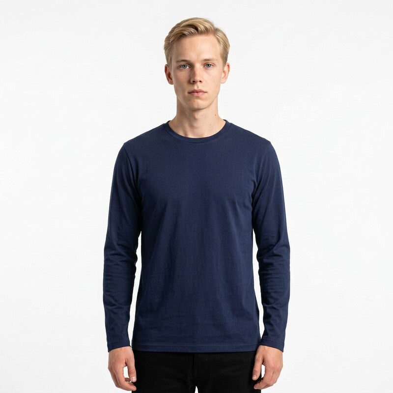 Toptan Unisex Uzun Kol Tişört 5'li Seri