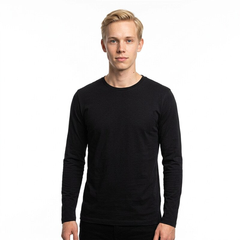 Toptan Unisex Uzun Kol Tişört 5'li Seri
