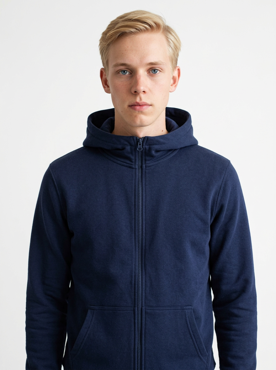 Toptan Fermuarlı Hoodie 5'li Seri