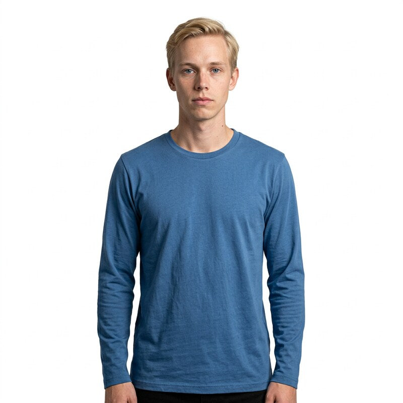 Toptan Unisex Uzun Kol Tişört 5'li Seri