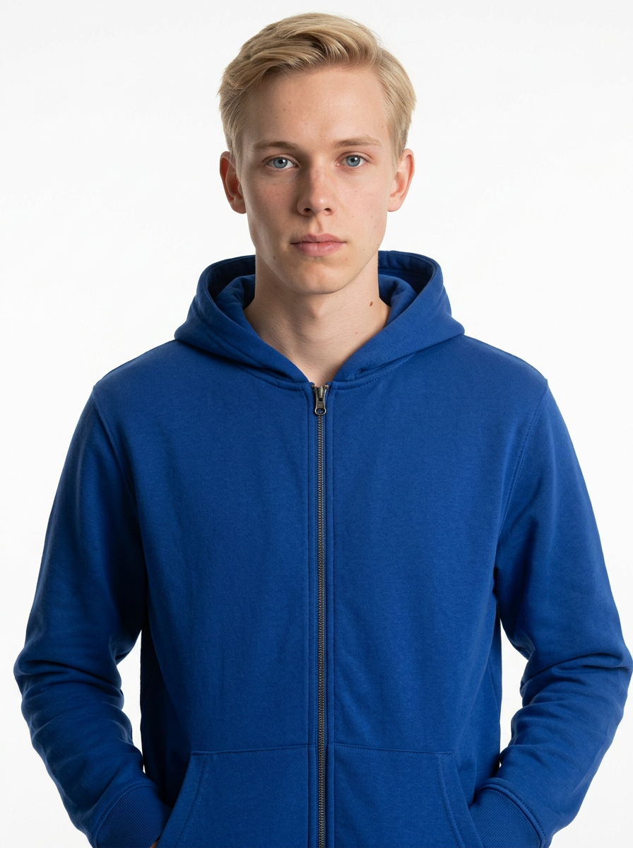 Toptan Fermuarlı Hoodie 5'li Seri