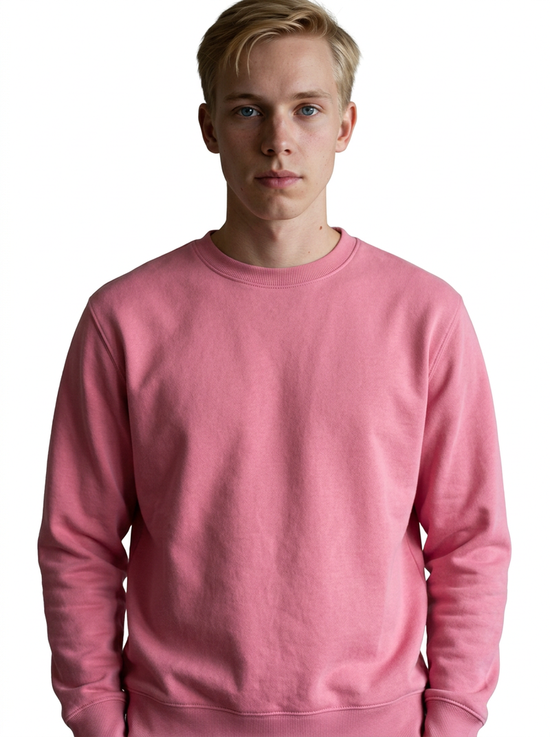Pembe Toptan Unisex Sweatshirt 5'li Seri