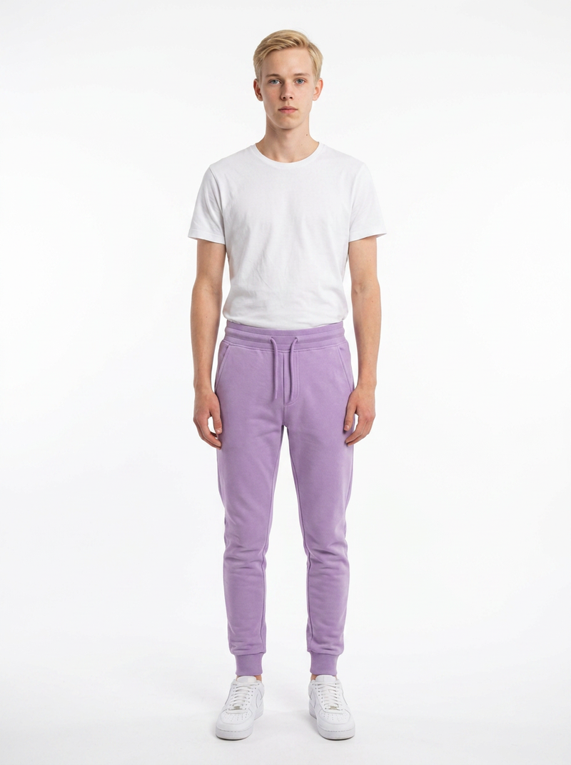 Lila Toptan Unisex Jogger Eşofman Altı 5'li Seri
