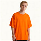 Toptan Unisex Loose Fit Bisiklet Yaka Tişört 5'li Seri