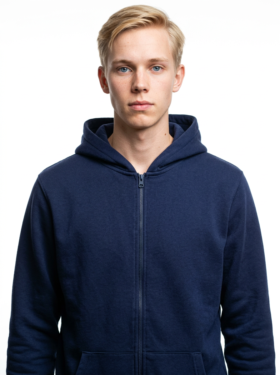 Toptan Fermuarlı Hoodie 5'li Seri