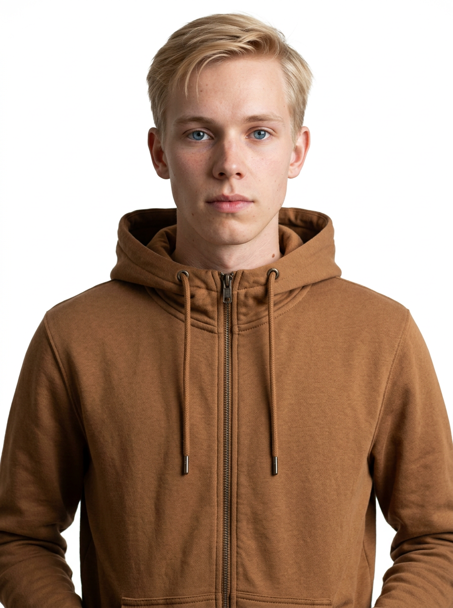 Toptan Fermuarlı Hoodie 5'li Seri