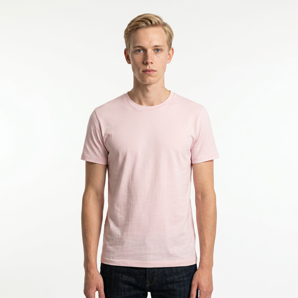 Toptan Tişörtify Unisex Bisiklet Yaka Tişört 5'li Seri