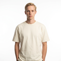 Toptan Unisex Loose Fit Bisiklet Yaka Tişört 5'li Seri