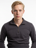 Toptan Yarım Fermuarlı Sweatshirt 5'li Seri