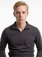 Toptan Yarım Fermuarlı Sweatshirt 5'li Seri