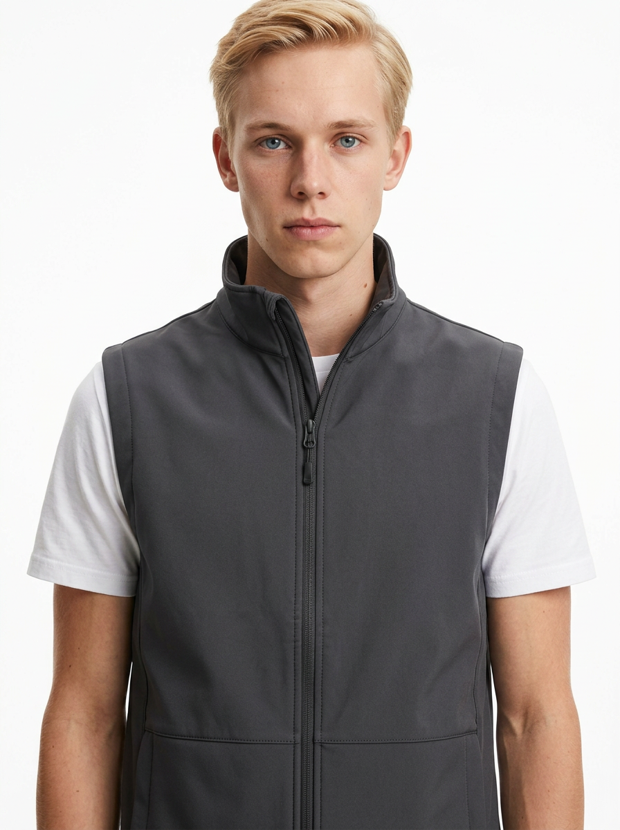 Toptan Softshell Kolsuz Yelek 5'li Seri