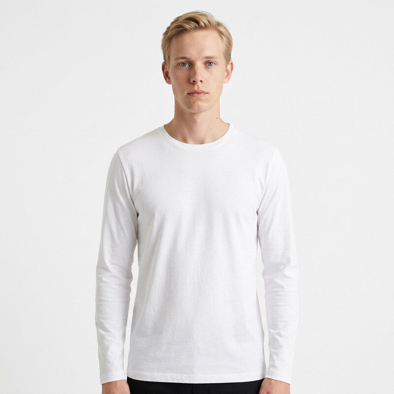 Toptan Unisex Uzun Kol Tişört 5'li Seri