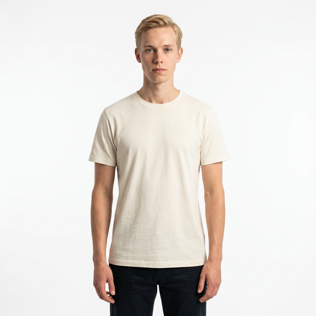 Toptan Tişörtify Unisex Bisiklet Yaka Tişört 5'li Seri