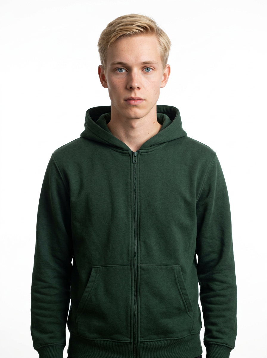 Toptan Fermuarlı Hoodie 5'li Seri
