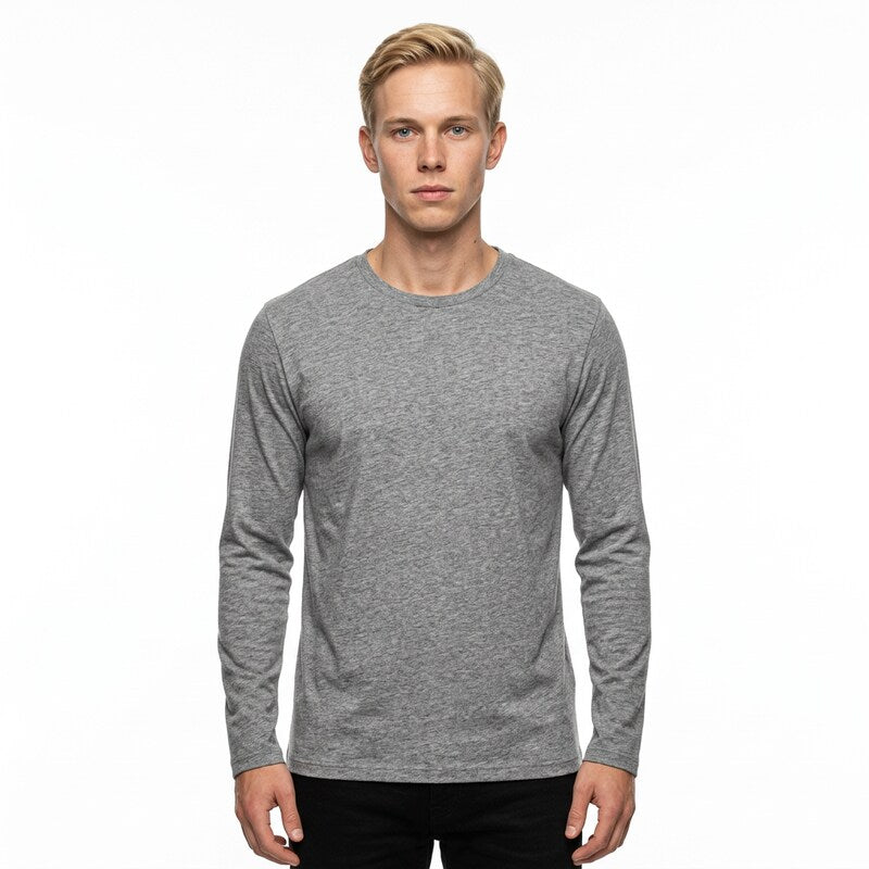 Toptan Unisex Uzun Kol Tişört 5'li Seri