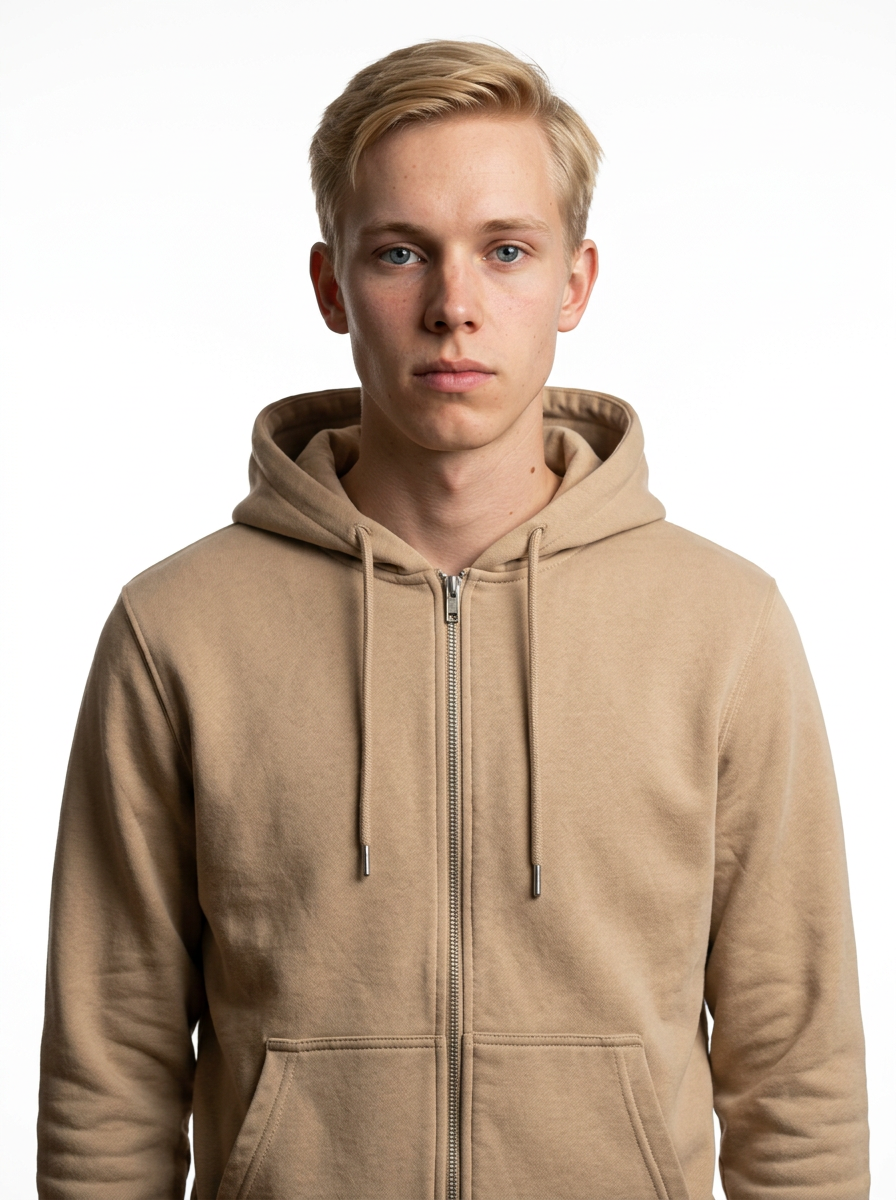 Toptan Fermuarlı Hoodie 5'li Seri