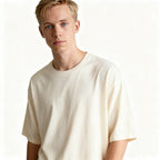 Toptan Unisex Loose Fit Bisiklet Yaka Tişört 5'li Seri