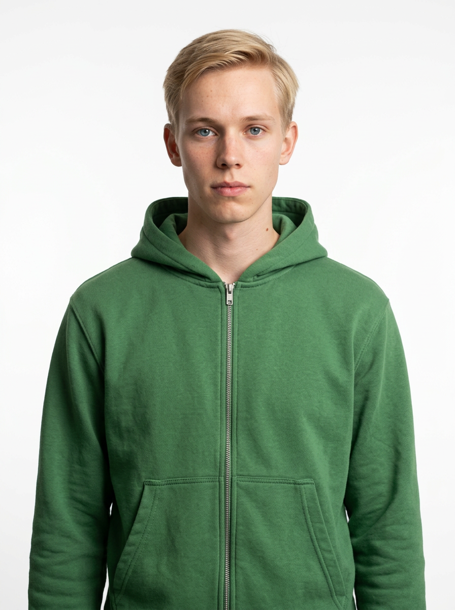 Toptan Fermuarlı Hoodie 5'li Seri