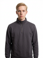 Toptan Yarım Fermuarlı Sweatshirt 5'li Seri