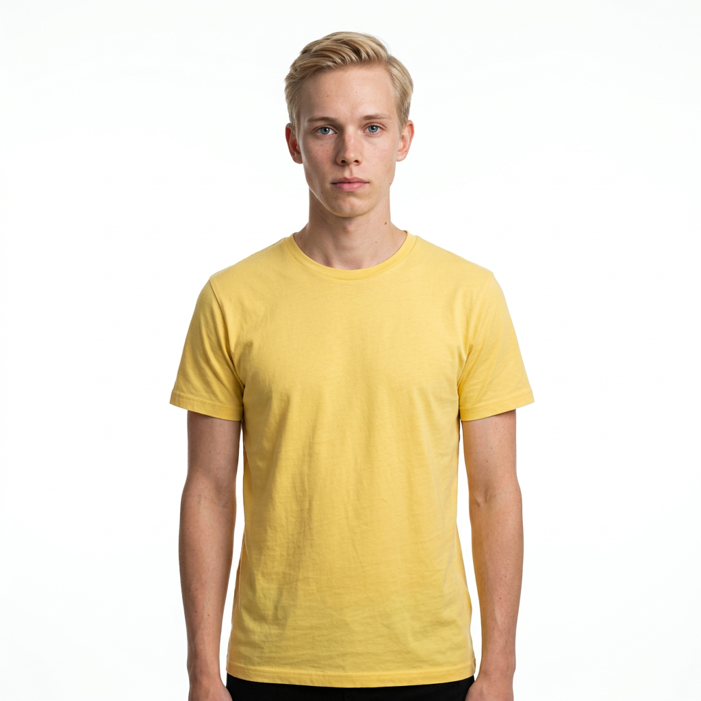 Toptan Tişörtify Unisex Bisiklet Yaka Tişört 5'li Seri