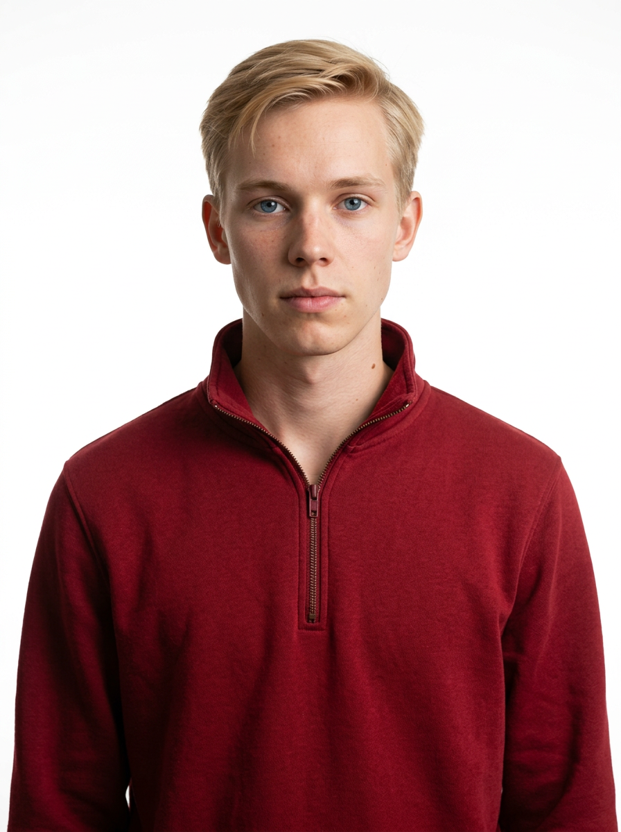Toptan Yarım Fermuarlı Sweatshirt 5'li Seri