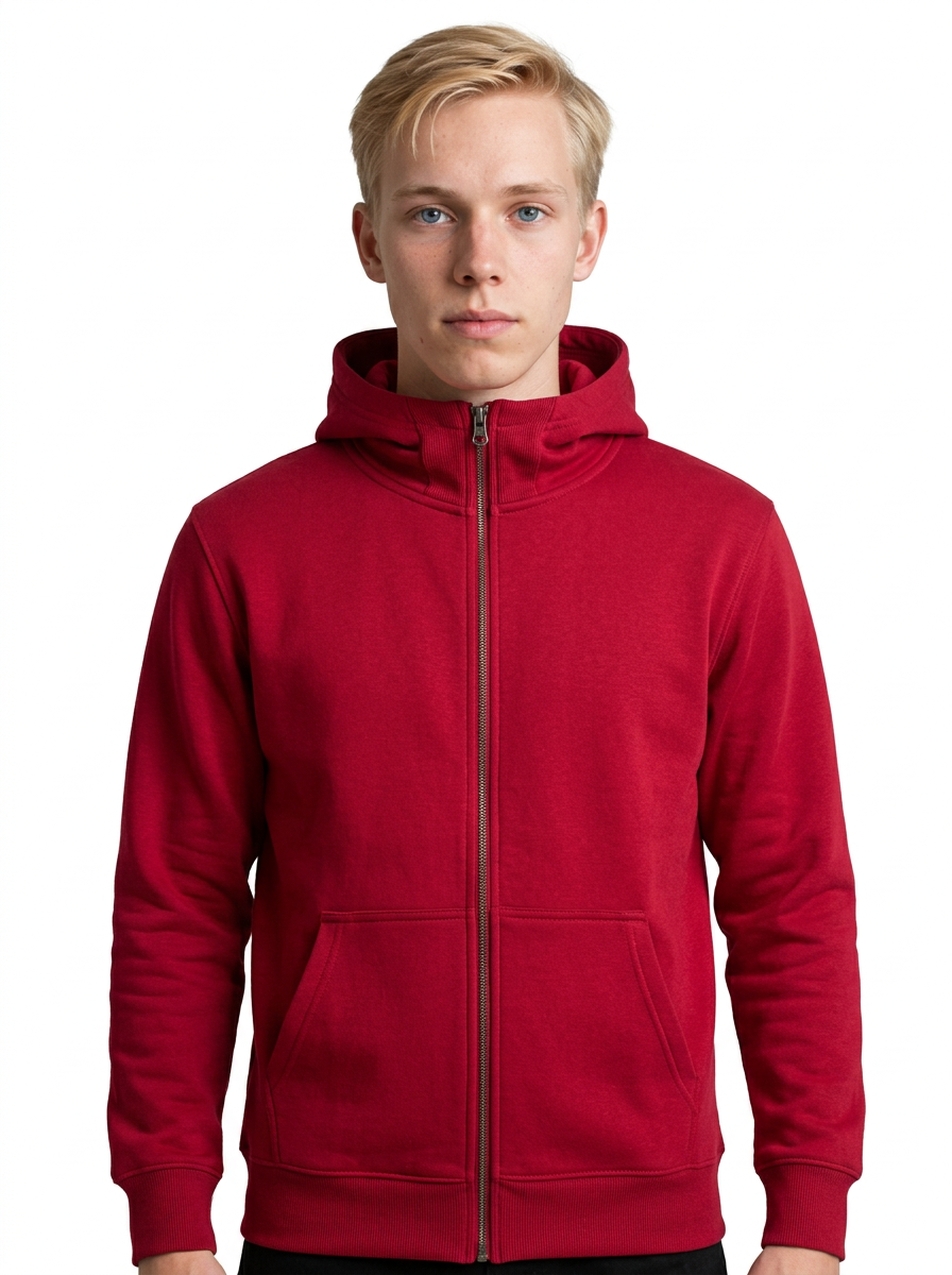 Toptan Fermuarlı Hoodie 5'li Seri