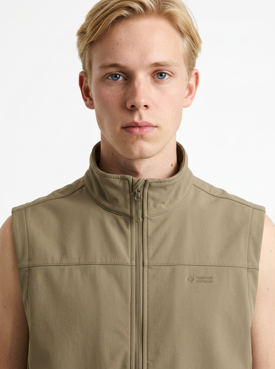 Toptan Softshell Kolsuz Yelek 5'li Seri