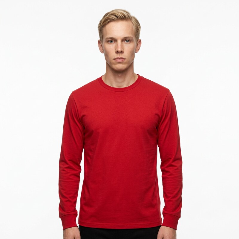 Toptan Unisex Uzun Kol Tişört 5'li Seri