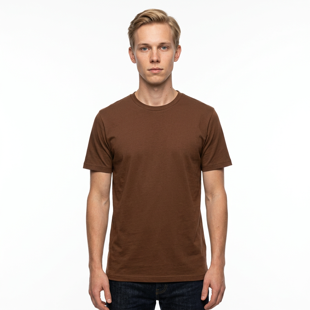 Toptan Tişörtify Unisex Bisiklet Yaka Tişört 5'li Seri