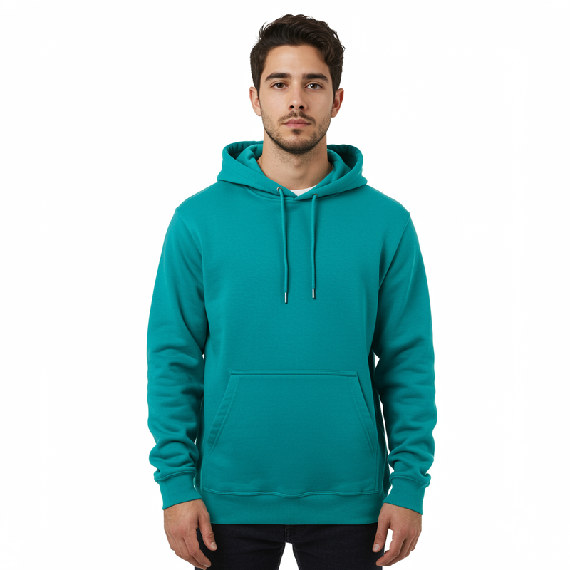 Turkuaz Toptan Unisex Hoodie 5'li Seri